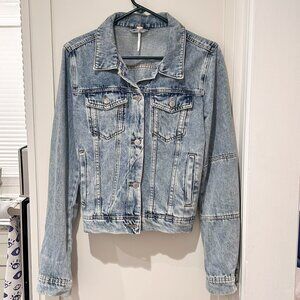 Free People Rumors Denim Jacket